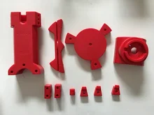 Красный Литья Частей для DIY БК Ciclop 3D сканер с Открытым Исходным Кодом Инженерного Проекта, вместо Печатных Частей