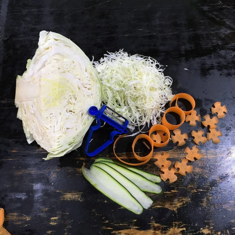 Fruits and vegetablespeeler chopper potato peeler Carrot shaver Multifunctional three-in-one  blade peeling machine Kitchen tool