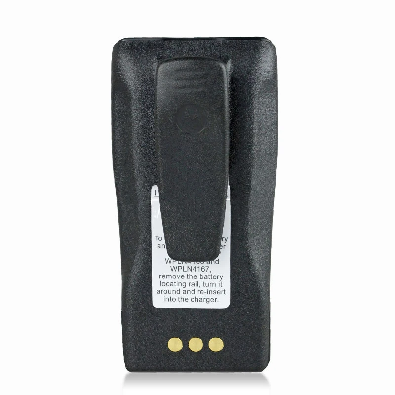 MOTOROLA 1400mah Сменный Ni-MH аккумулятор+ Зажим для ремня для Gp3188, Gp3688 Cp340 Cp360 Cp380 Pr400 Ep450 радио Nntn4851a