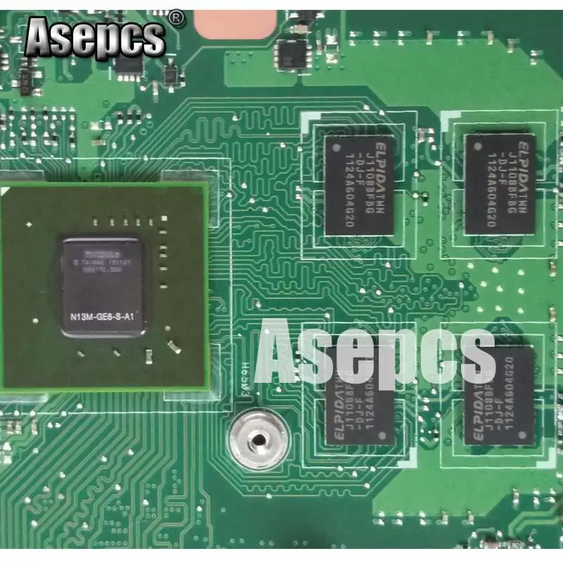 Asepcs X75VC материнская плата для ноутбука ASUS X75VB X75VC X75V X75VD материнская плата GT720M 4GB-RAM HM76 Поддержка i3 i5 i7