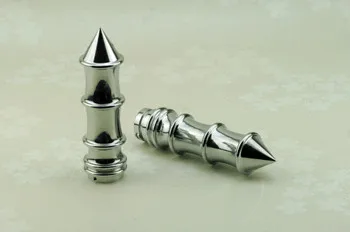 

Motorcycle Handle Bar Ends Custom Chrome Hand Grips Fits Harley Cruiser Chopper