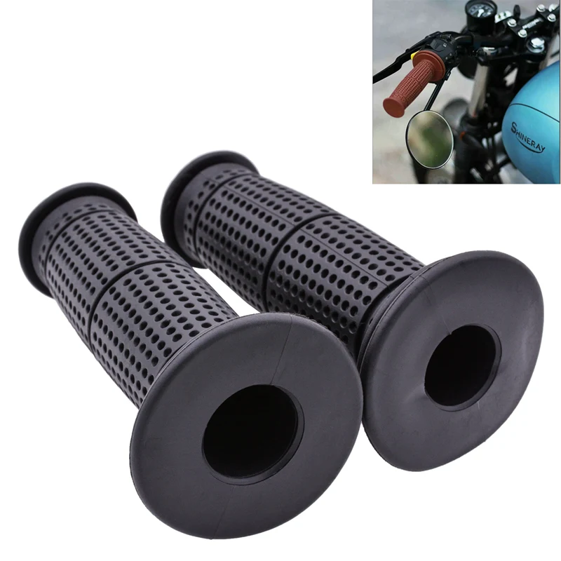 Спортивный велосипед MX Мотоцикл Мотокросс черный резиновый гель Ручка Bar ручки 7/" за ATV мотоцикл Harley Davidson Suzuki