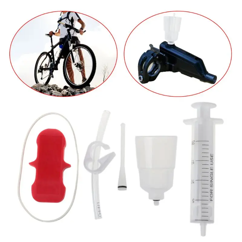 

New 1 Set Bicycle Refueling Tools Brake Oil Change Filling Tool Suitable For SHIMANO Series Funnel Tool Kit Set Bike Accessory