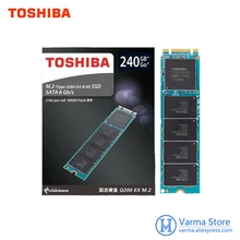 Toshiba Q200EX Series 240G M.2 2280 твердотельный накопитель совместимый с SATA 3 Гбит/с и SATA 1,5 Гбит/с компьютерные жесткие диски