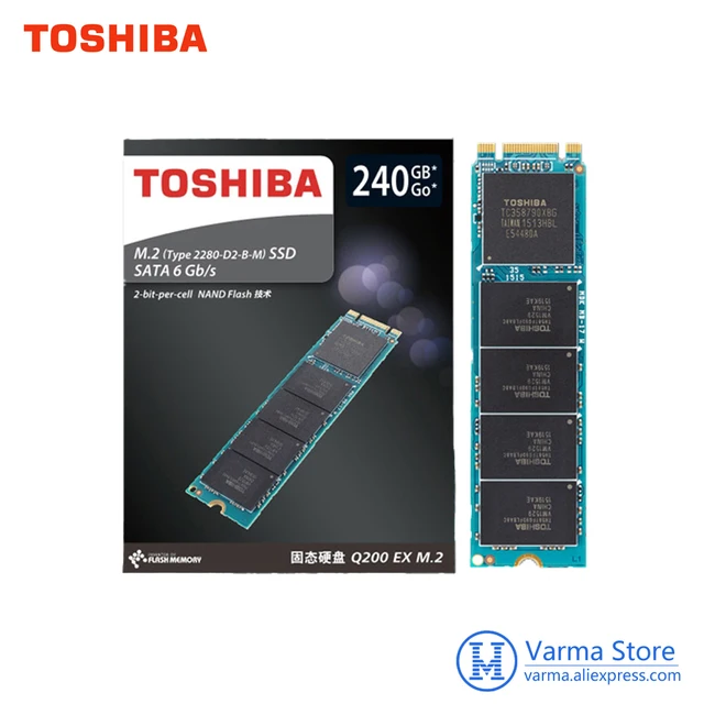 Special Offers Toshiba Q200EX Series 240G M.2 2280 Solid State Drive Compatible with SATA 3Gbit / s and SATA 1.5Gbit / s Computer Hard Drives