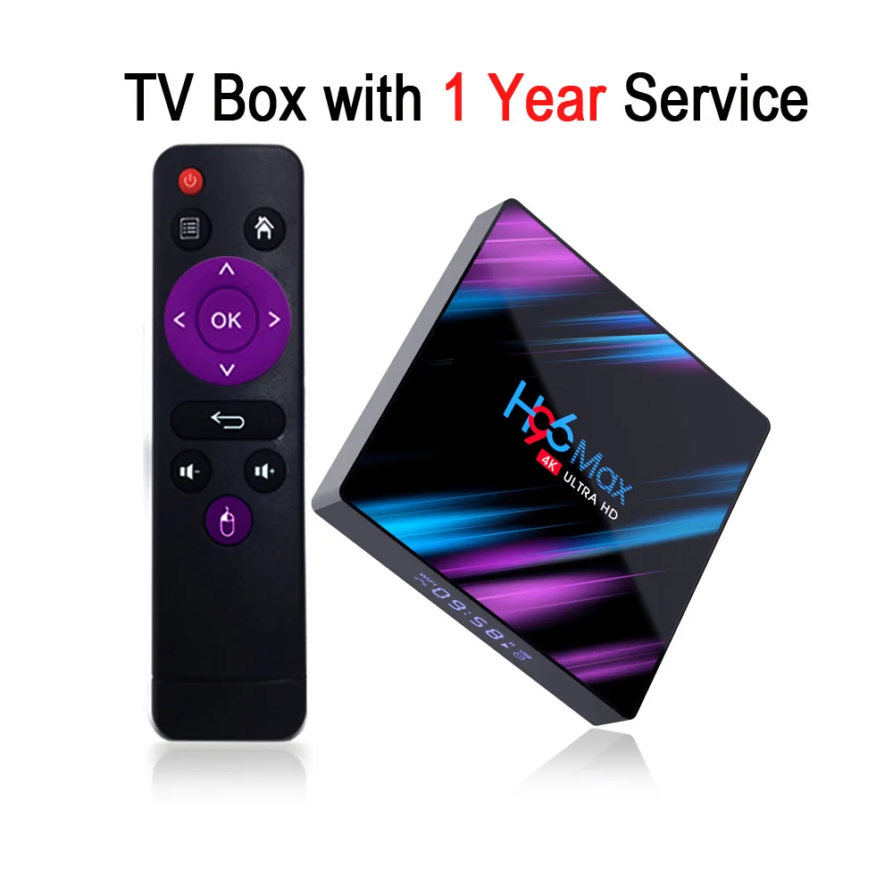 H96 MAX Android 9,0 tv Box HD мир IP ТВ канал лучший для Европы арабский Азиатский Африка Latino Америка Глобальный IP ТВ подписка - Цвет: Черный