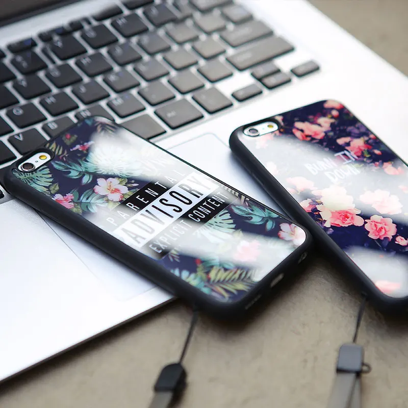 

Literature and art Flowers cell phone case for iphone 5 5s case soft TPU silicon case for iphone 5SE cover