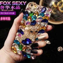 Bling crystal Diamond capa Coque Case For Xiaomi mi A1 5X mi 6 5s plus 5 5c 4 3 redmi 5A 4A 4X 3 Note 5A 4x 3 4 2 case fox funda