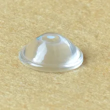 18 мм Диаметр плоско-выпуклая линза 7,7 мм высота оптического стекла выпуклая линза полукруг светодиодный объектив для лампы света 2 шт./партия