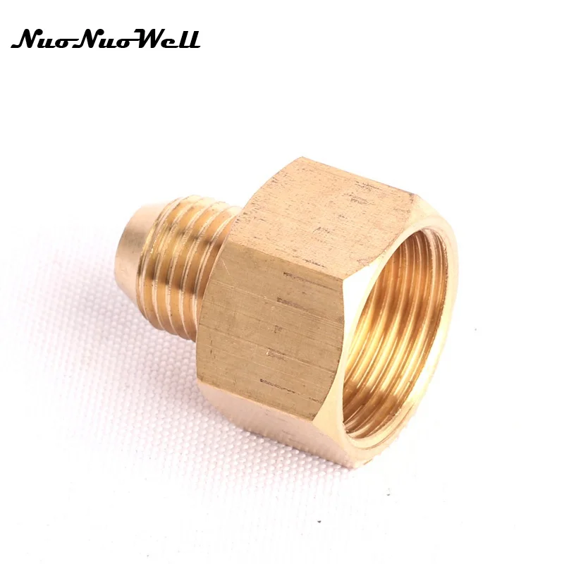 

1pcs NuoNuoWell M22 Female Thread to M14 Brass Connector for Garden Irrigation Watering Water Gun Adapter Washing Car Fittings