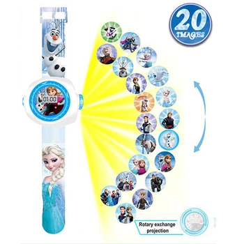 

Spiderman Can The Projection Toys for Children Watch Boy Girl Kid Watches