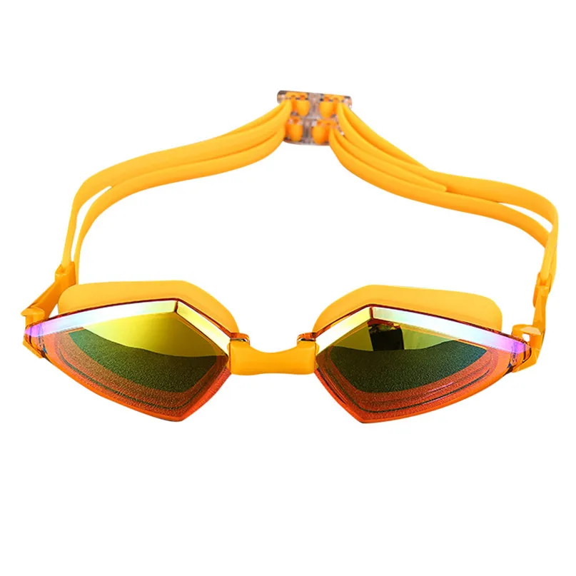 Унисекс регулируемые очки для плавания очки Анти-туман и анти-УФ плавание ming очки с гальваническим покрытием Спортивная одежда для плавания#3j05