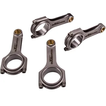 

Connecting Rods Conrods for Peugeot 205 Rallye 1.3L TU24 112.3mm Conrod Con Rods Bielle 800HP ARP 2000 3/8" bolts Bielle 4PCS