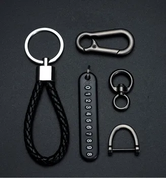 

Vintage leather bracelet buckle horseshoe keychain car key retro car key chain for Audi BMW Mercedes Mazda Toyota Renault