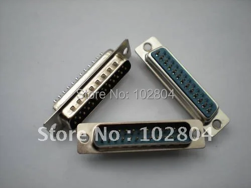 10 шт. в партии разъем для пайки D sub 25 контактный|connector samsung|connector pitchconnector rod |
