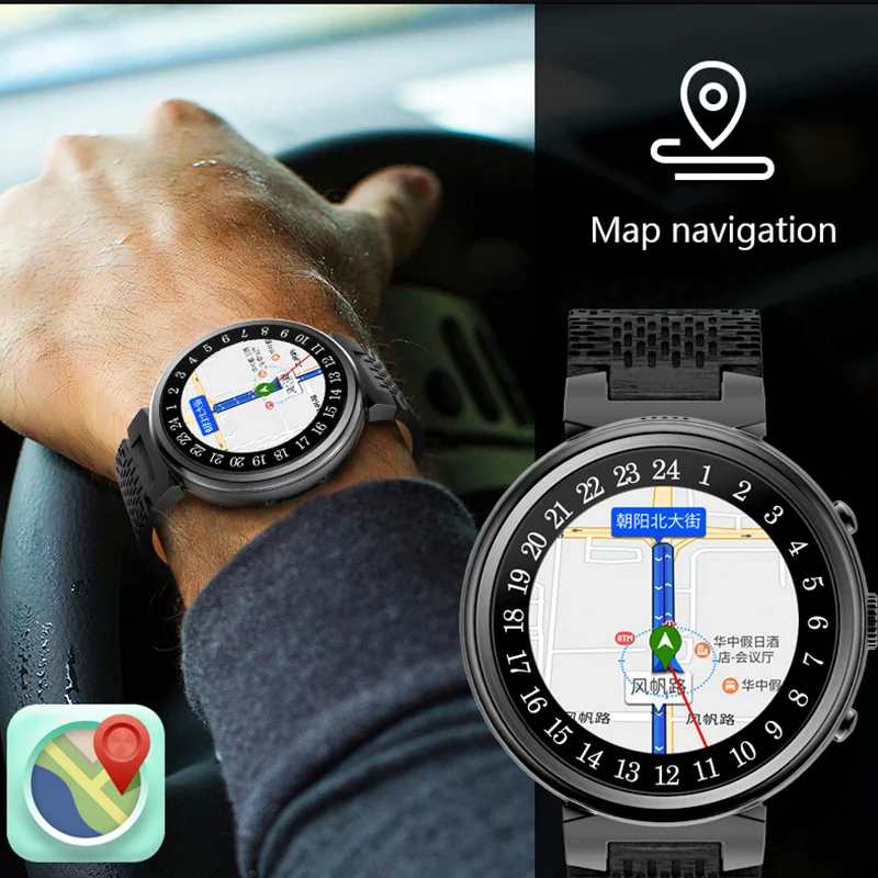 Точная навигационная карта Bluetooth Смарт часы монитор сердечного ритма Смарт часы погода Спорт на открытом воздухе наручные часы