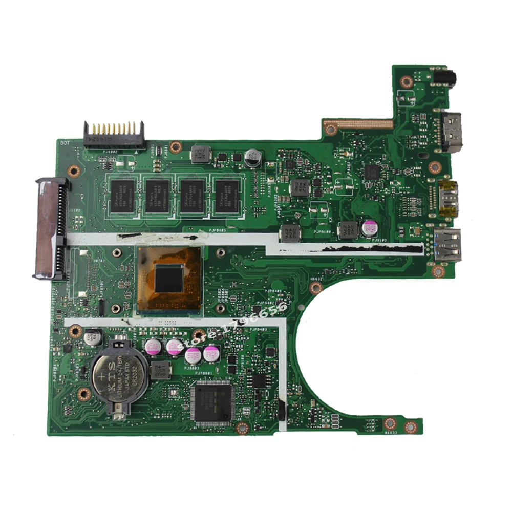 X200MA материнская плата REV2.1 для ASUS F200M X200M X200MA Материнская плата ноутбука N2830 N2840 4G Оперативная память