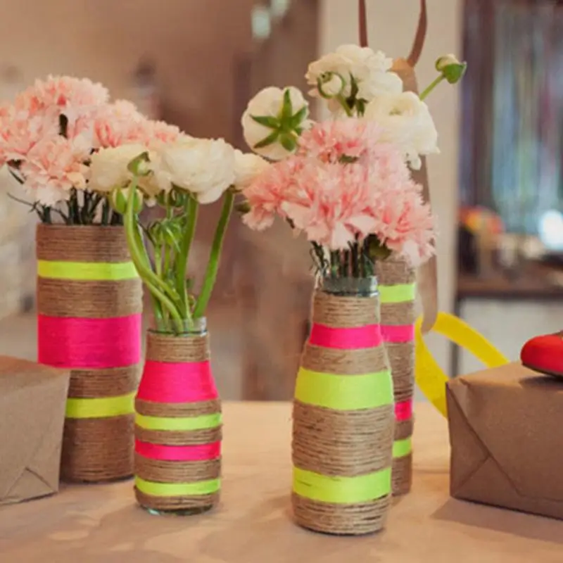 украшение вазы. ваза своими руками. вазочка своими руками. вазочка для цветов. необычные вазы для цветов.
