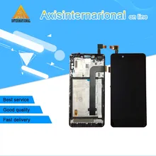 Продажа Для Xiaomi Redmi note 2 Hongmi Примечание 2 Axisinternational ЖК-дисплей экран + Сенсорная панель планшета с рамкой Бесплатная доставка