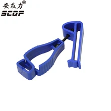 10 шт. высокое качество Пластик перчатка клип с защитный держатель безопасности работы Перчатки гвардии утилита гвардии клип при-2 jqb