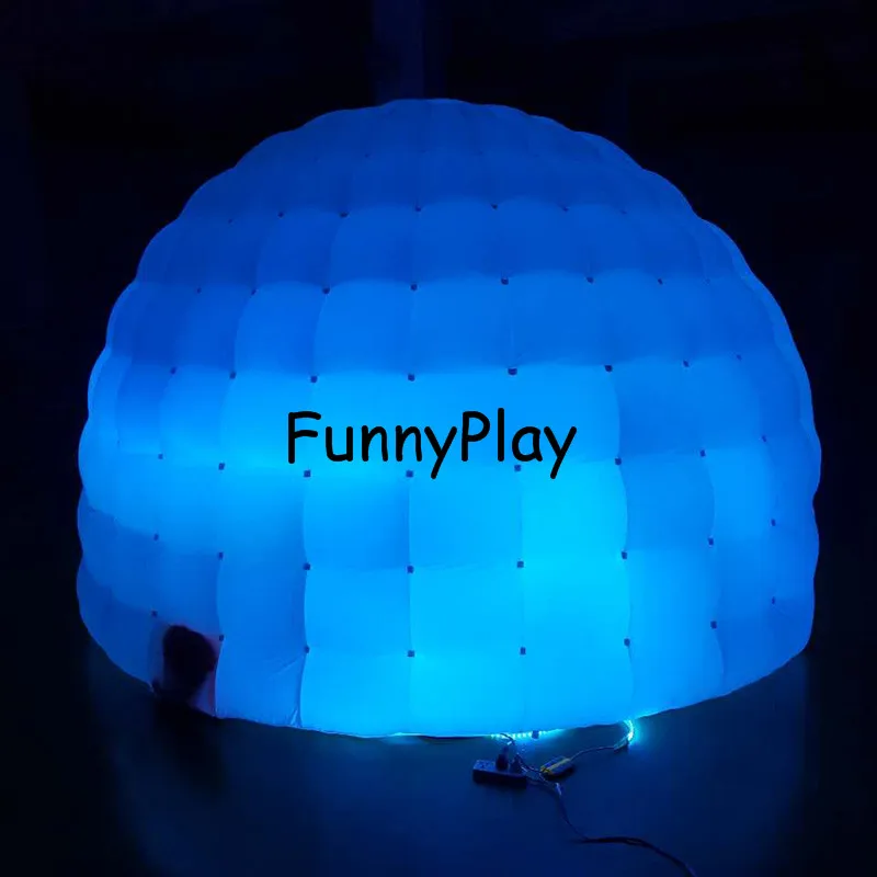 Inflatable Luna tent1