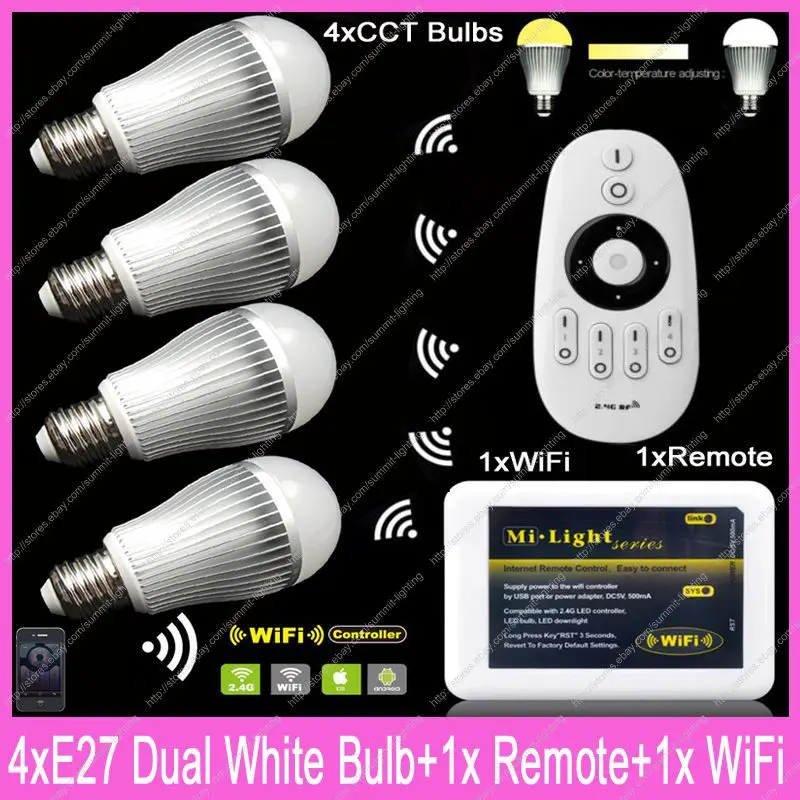 Lâmpadas Led e Tubos 4x e27 mi. light 9 Tensão : 110-240v