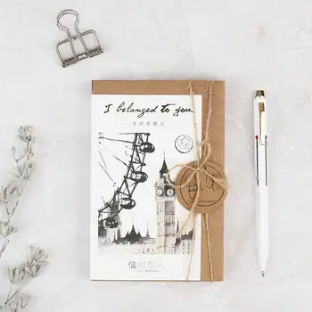 

Postcards All Over The World Pass By Hand Painted Watercolor Travel 30 Card Sets.