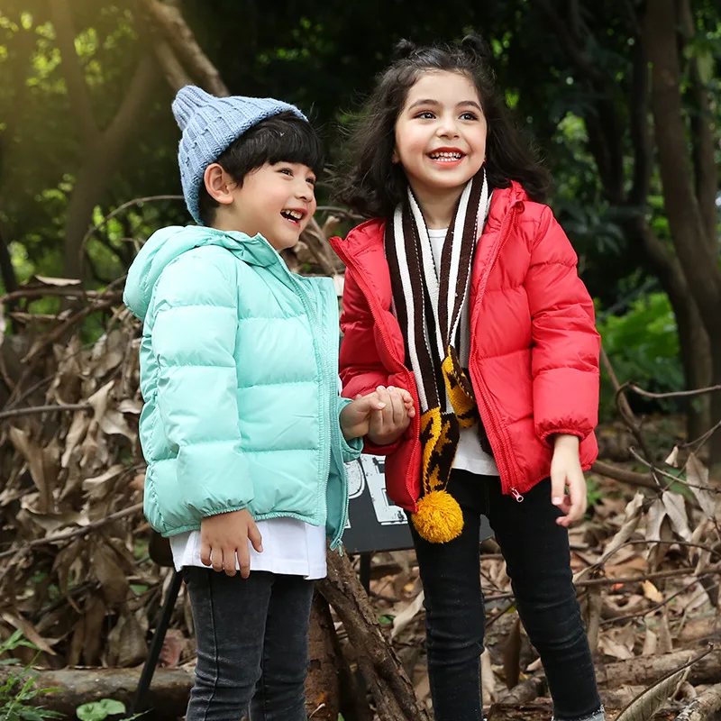 

2019 orangemom official store Autumn - Winter jackets for boys duck down winter jacket for girls coats 2-6Y korean kids clothes