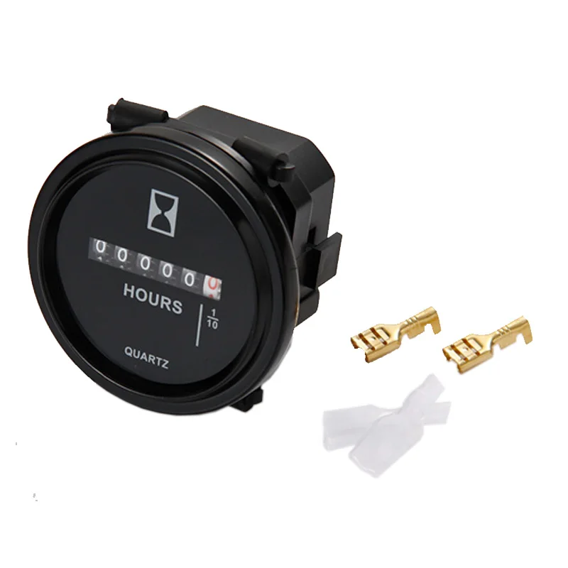 Mechanical Hour meter counter TIMER hourmeter for generator diesel gasoline petrol engine AC 110-220V