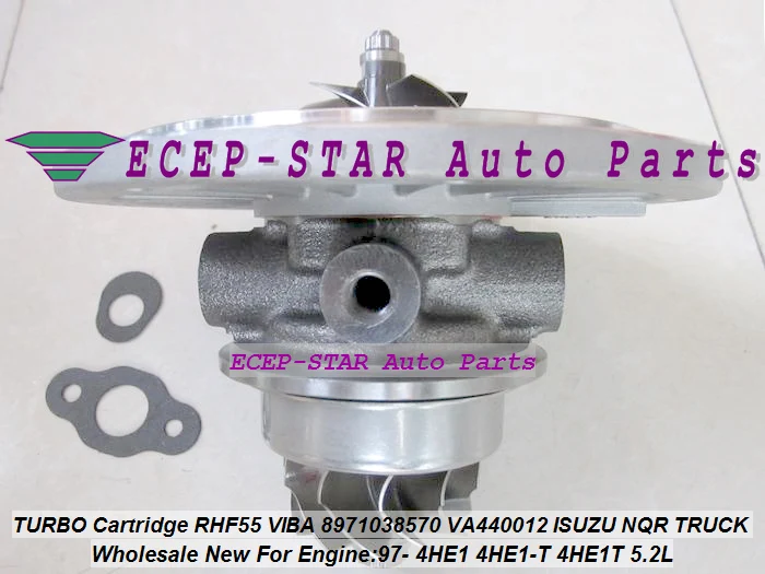 Turbo Cartridge CHRA Core RHF55 VC440012 VA440012 8971038570 8971038571 Turbocharger For ISUZU Truck 1997- 4HE1-T 4HE1T 5.2L (3)