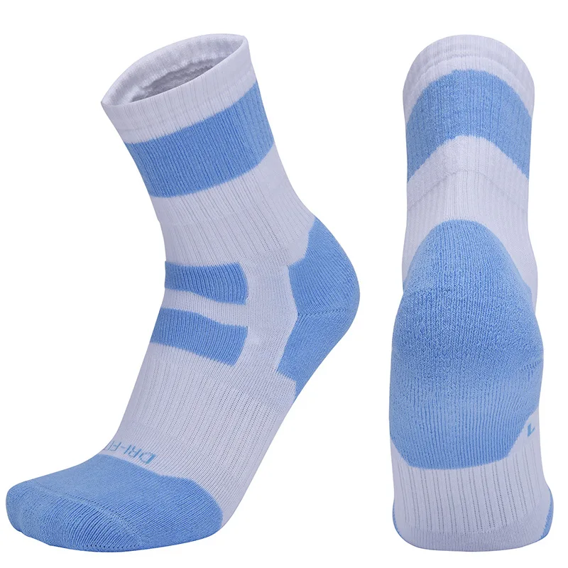 Fashion Men Women Cycling Socks Sports Skateboard Roller Skating Basketball Comfortable Cotton Towel Socks Sweat-absorbent Socks Fashion Men Women Cycling Socks Sports Skateboard Roller Skating Basketball Comfortable Cotton Towel Socks Sweat-absorbent Socks