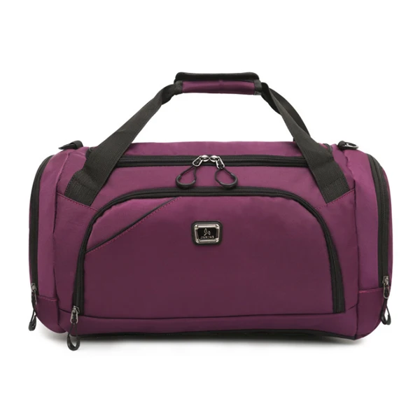Женская спортивная сумка для фитнеса, спортивная сумка, мужская уличная спортивная сумка для женщин, многофункциональная Большая вместительная сумка для тренировок, сумка для йоги - Цвет: Purple