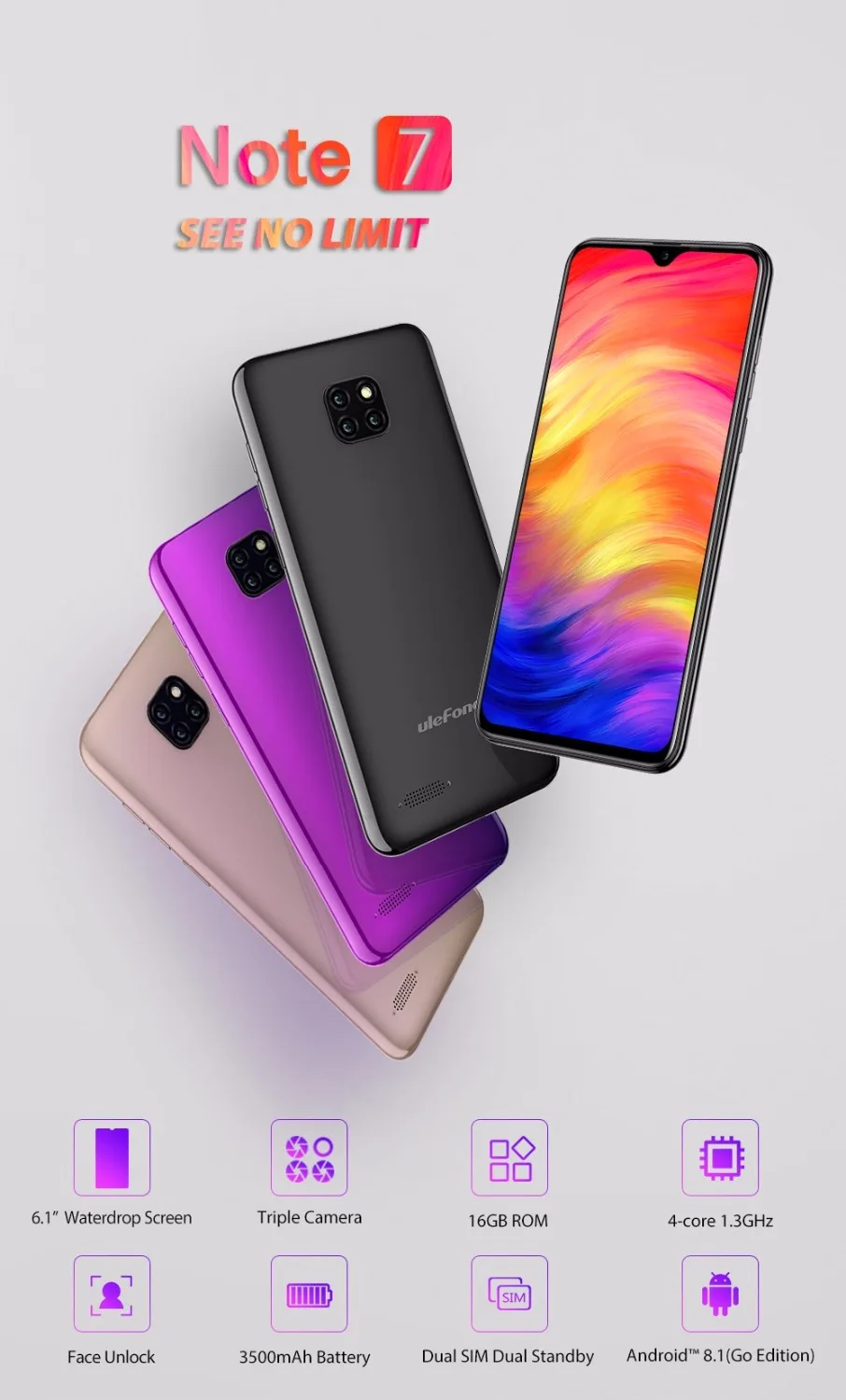 телефон ulefone note 7 телефон ulefone note 7