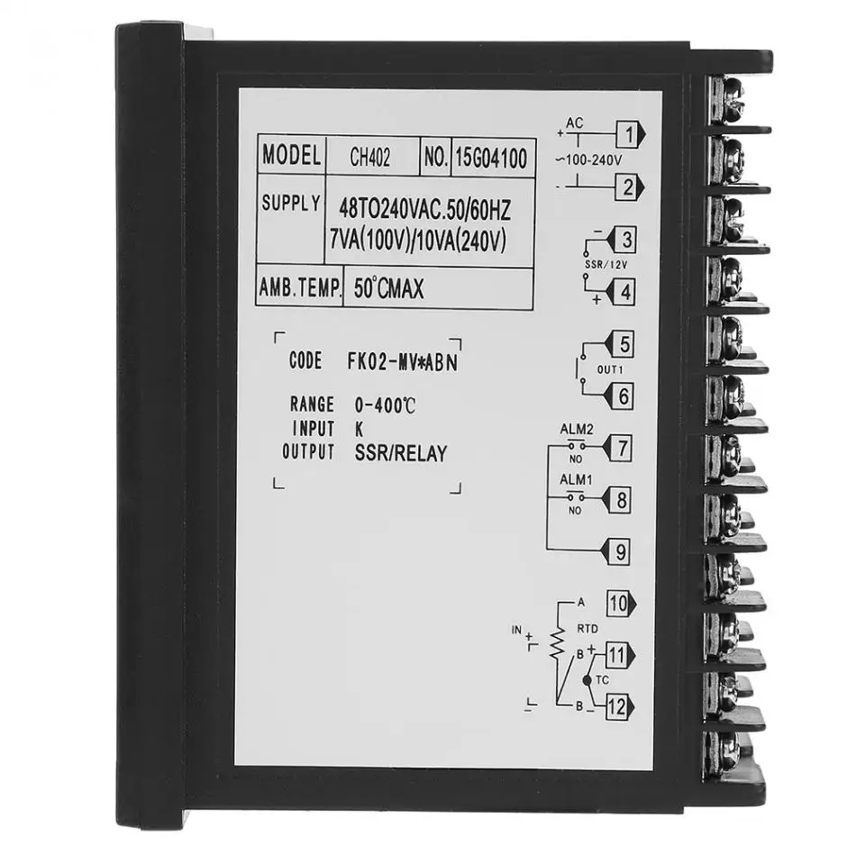 REX-CH402FK02-MV* AB реле/SSR температура на выходе контроллер с функцией сигнализации высокого качества
