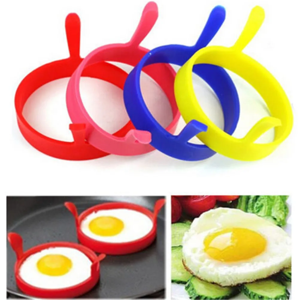 Silicone Fried Egg Breakfast Frying Pan Oven Kitchen Pancake Fried Egg