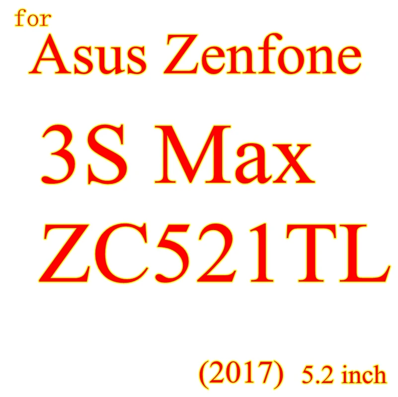 С уровнем твердости 9H полное покрытие закаленное Стекло для asus ZenFone Peg asus 3 3S 4S MAX plus M1 ZC521TL ZC520TL ZB570TL X00GD X018D X018DC X008D X008 - Цвет: Zenfone 3s max zc521