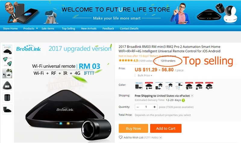 Cheap Controle remoto inteligente