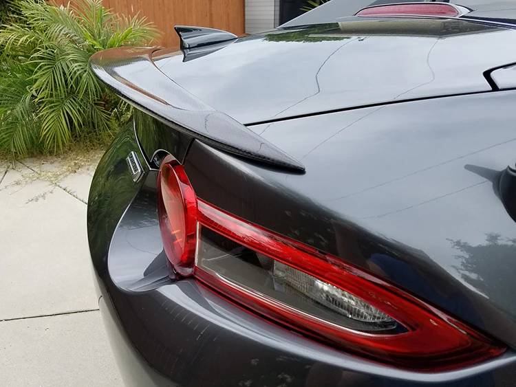 Автомобиль-Стайлинг для Mazda MX5 ND Miata Garage варьироваться Стиль углеродного волокна Ducktail задний спойлер