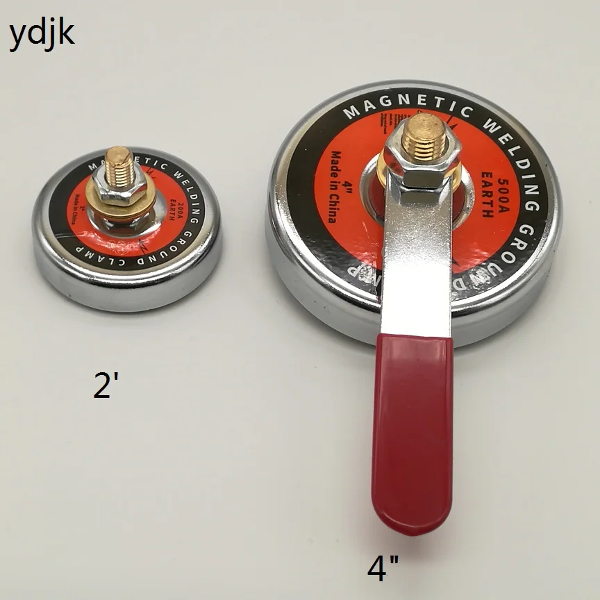 

1PCS Magnetic welding grounding device Magnetic Welding Ground Clamp 16LBS 200A 66LBS 500A