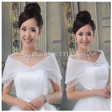 Белые, черные, красные, цвета слоновой кости вечерние Болеро для коктейлей из жатой ткани Болеро для невесты Свадебные аксессуары шаль