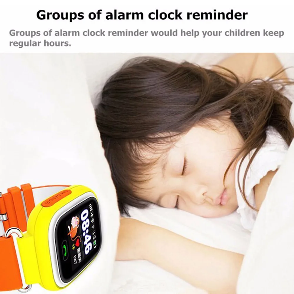 GPS Smart Watch Baby Batch Q90 With Wifi Touch Screen SOS Call Location Device Tracker For Kid Safe Anti-Lost Monitor PK Q80 Q60