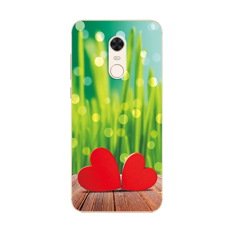 Cute Art Cases Coque For Xiaomi Redmi 5 Plus Flower Silicone Novelty Phone Shell For Redmi 5Plus 5.99 inch Back Cover Fundas