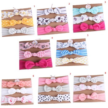 

3PCS/Set Kids Girls Baby Headband Unicorn Mermaid Flower Hair Band 2018 NEW