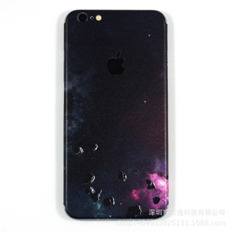 

Starry Colorful Back Film For Apple iPhone 6 6S PlusMobile Phone Decorative Protector iPhone6 Back Film Stickers AE Saver SHIP