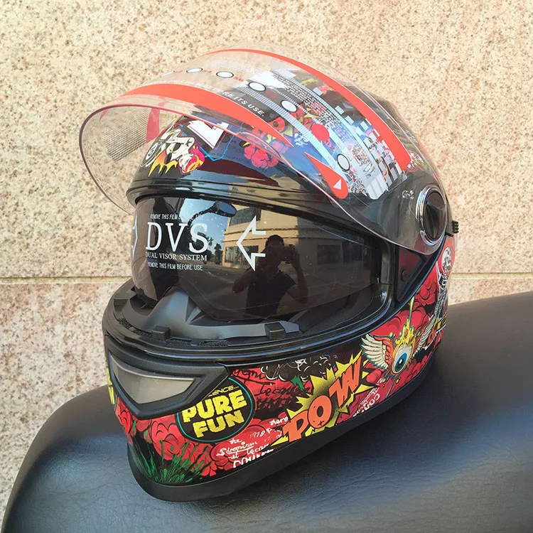 SHOEI full face motorcycle helmet ultra high end dual lens safety