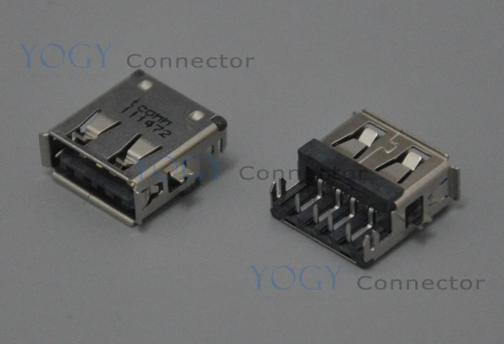 10 шт. женский USB разъем подходит для HP DV2-1000 1100 1200 Elitebook 2730p серия материнская плата
