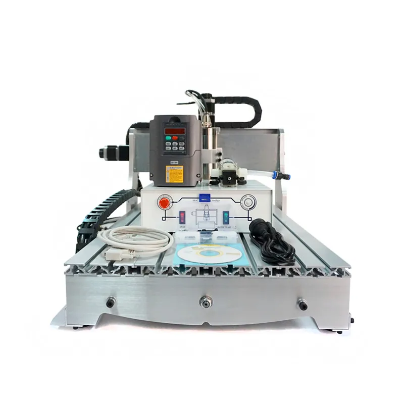 

800W spindle 3axis cnc cutting machine 6040Z USB with ball screw 1605 cnc router