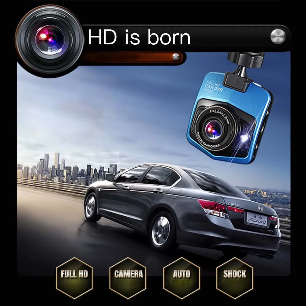 Мини Автомобильный видеорегистратор Камера Dashcam Full HD 1080P видео регистратор рекордер g-сенсор ночного видения Dash Cam 5