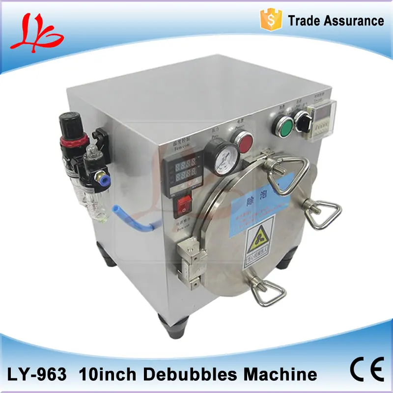 

LY 963 twist-lock OCA Bubble Defoaming Machine Removes Bubble for 10 inch mobile LCD Screen Repair Refurbished