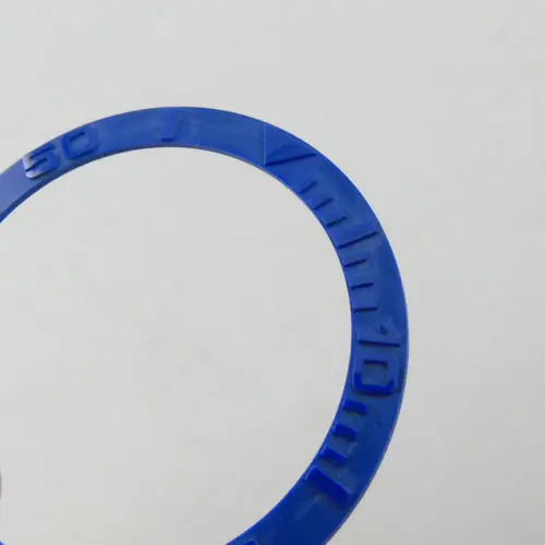 38mm black blue white green New Titanium / ceramic bezel insert for 40mm submariner men's watch